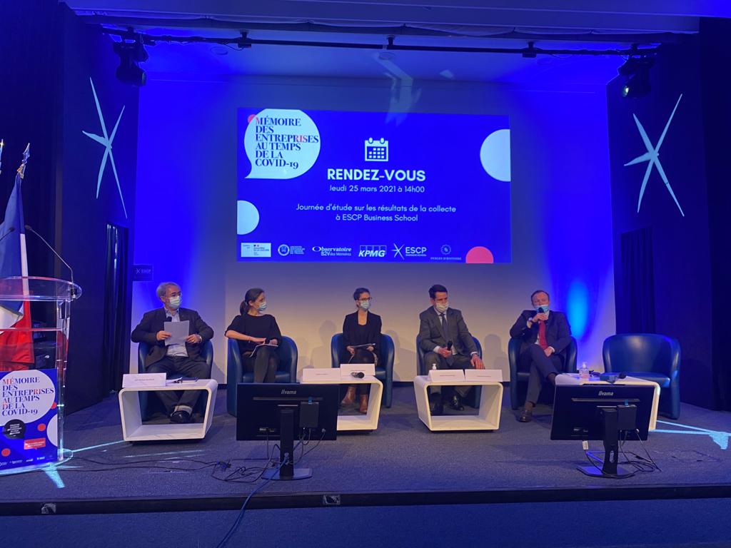 Collecte Covid19 Journée d'études ESCP