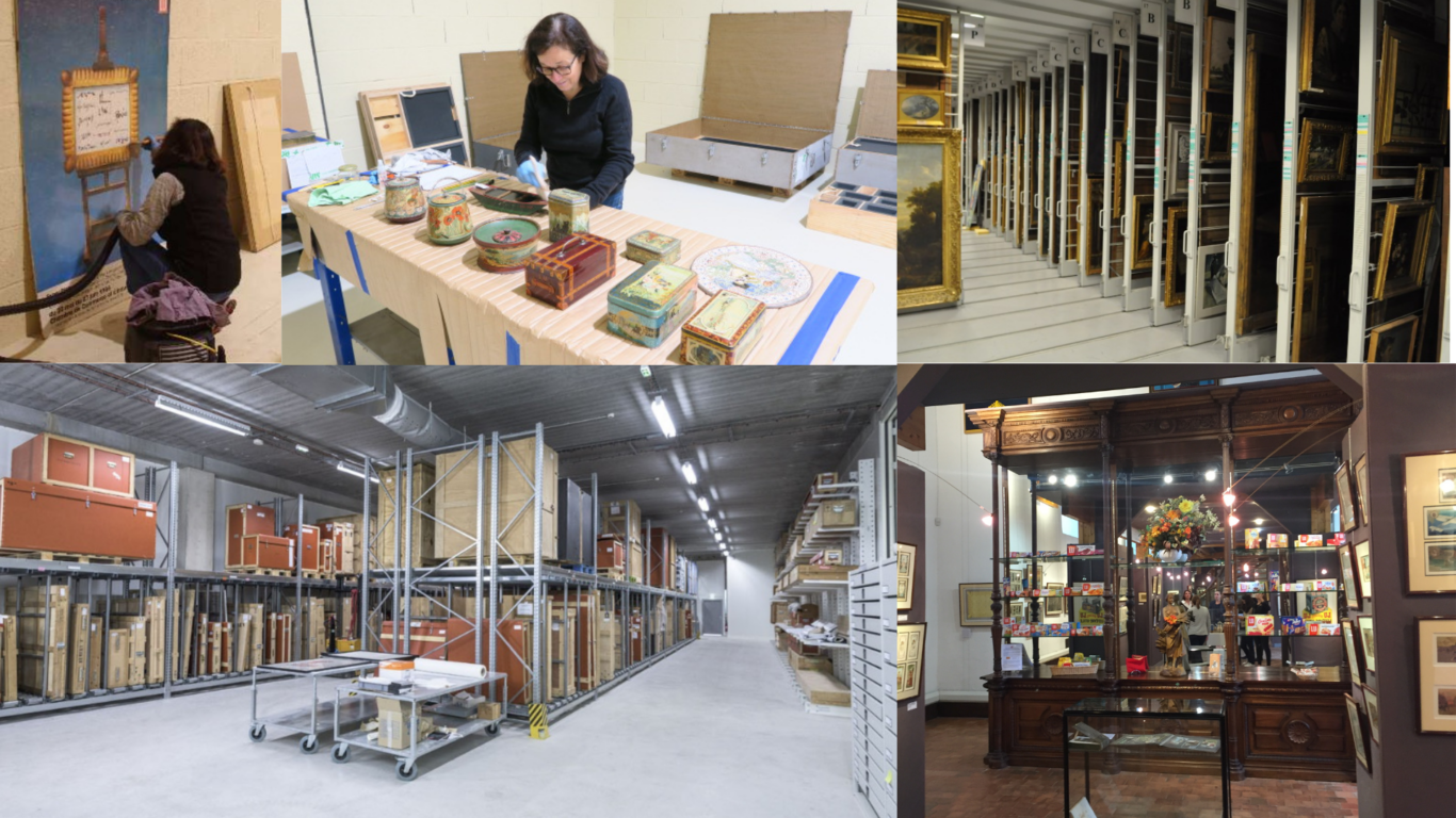 Inventaire et reconditionnement des collections LU