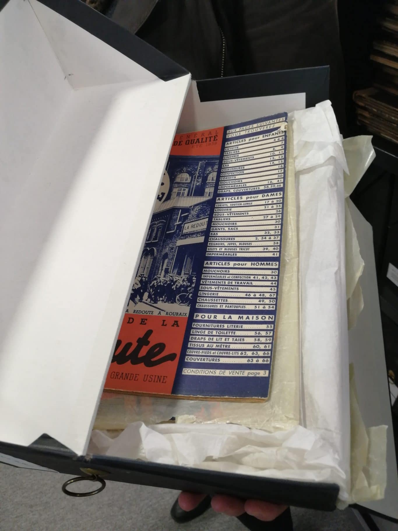 Boîte Archive La Redoute