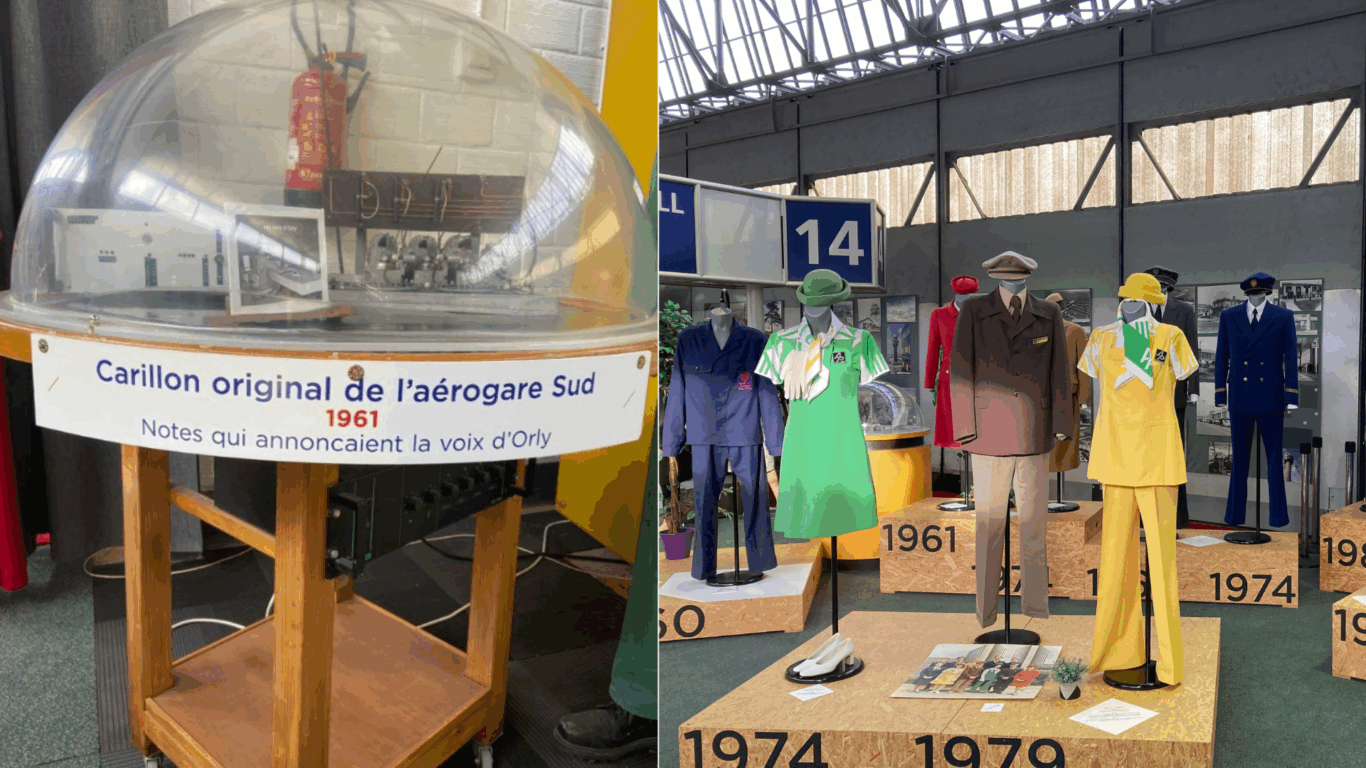 Aperçu des collections patrimoniales de la Mission Patrimoine du Groupe ADP : Carillon et uniformes