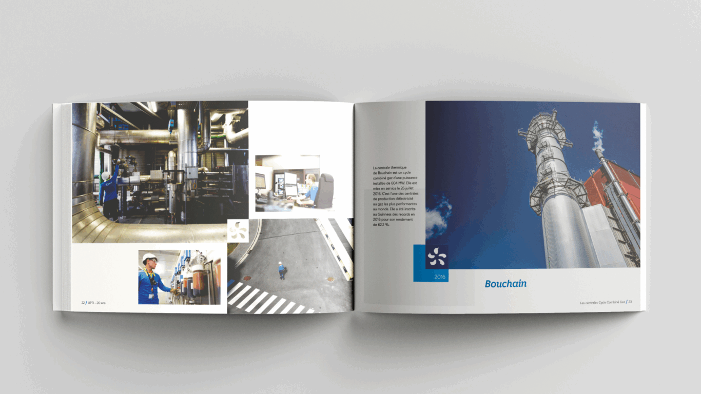 Pages 22-23 livre anniversaire 20 ans de l'UPTI du groupe EDF