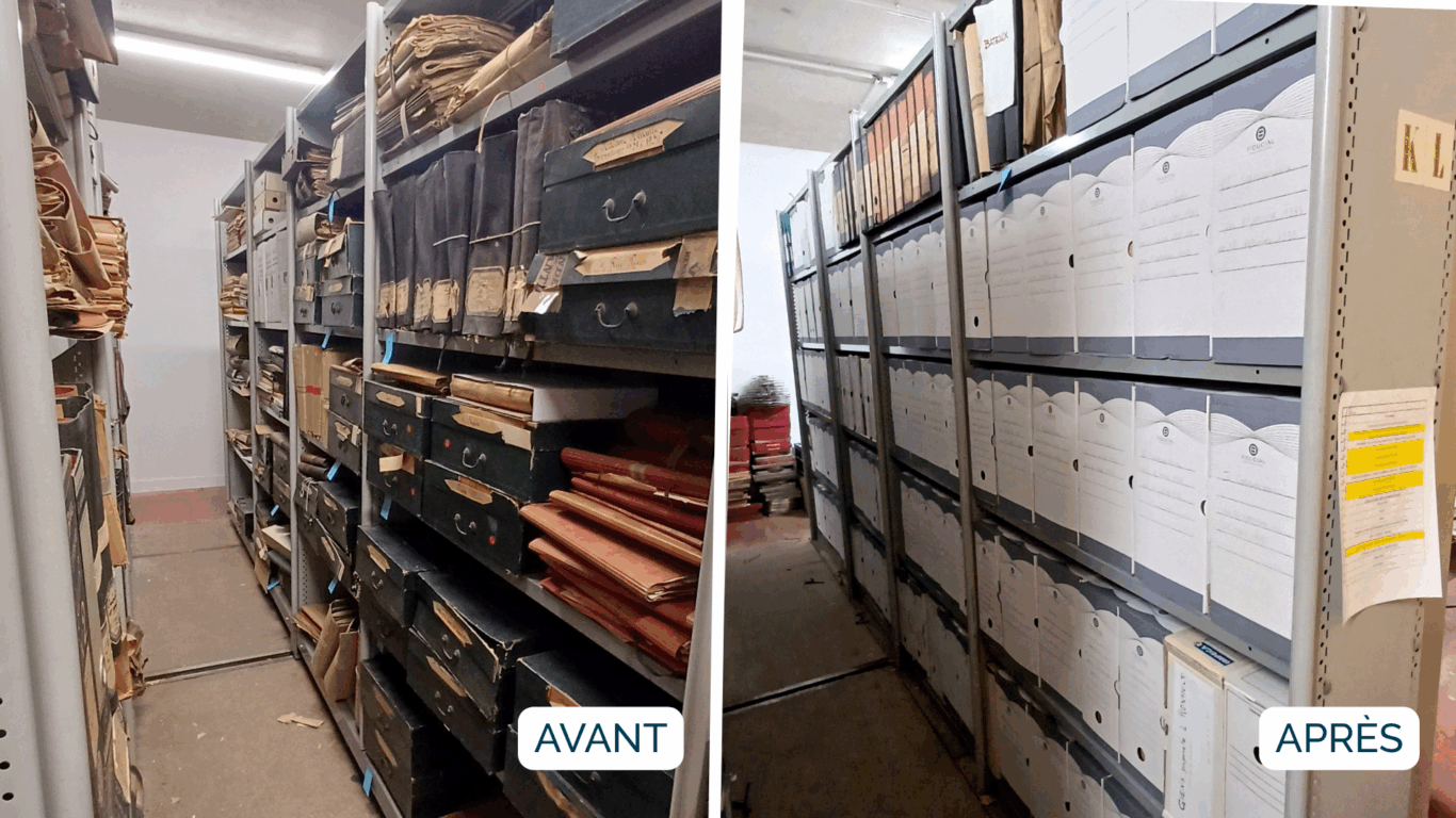 Avant / Après Inventaire du Fonds Louis Renault