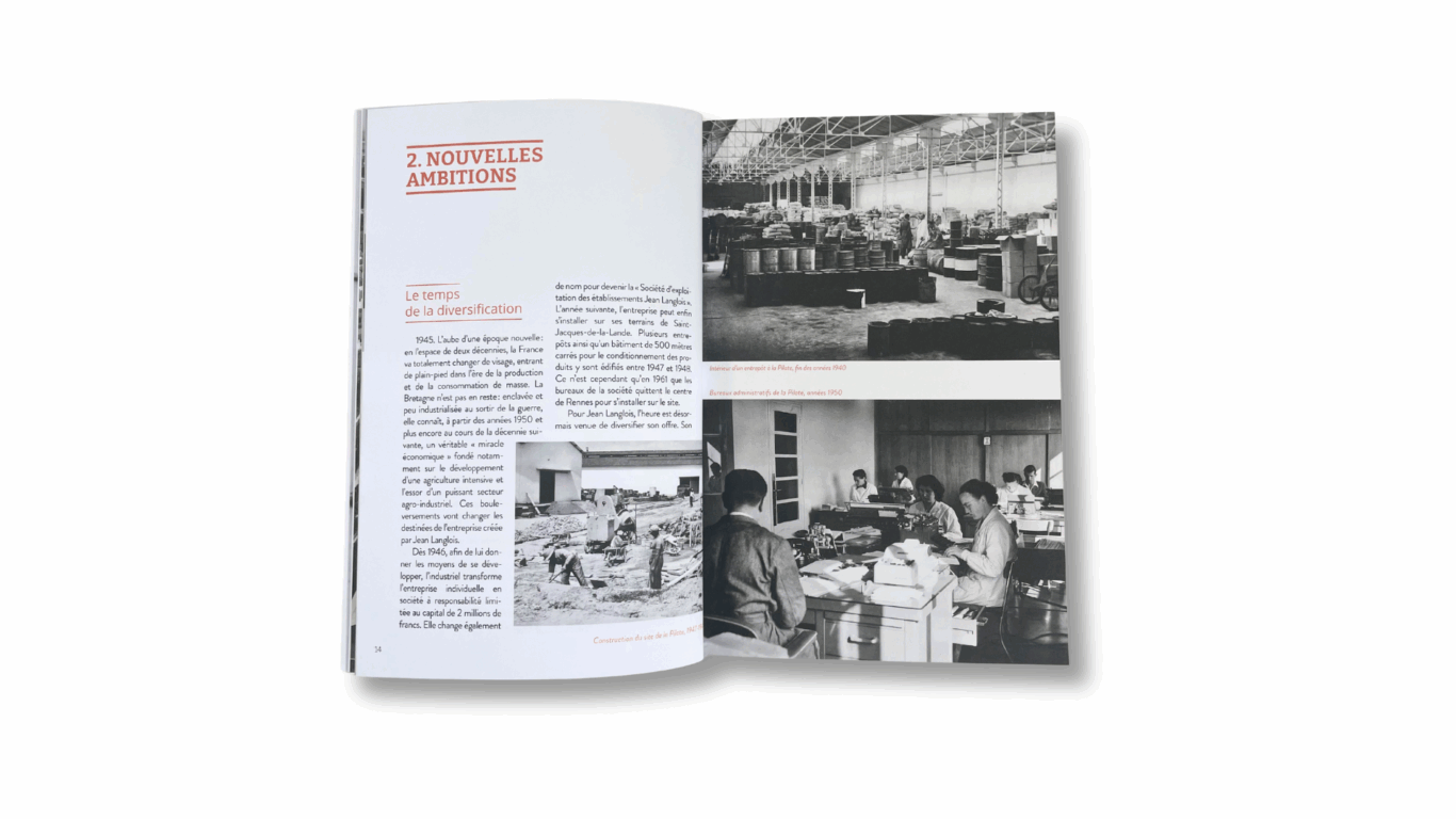 Aperçu page 14-15 livre historique 100 ans de STOCKMEIER France