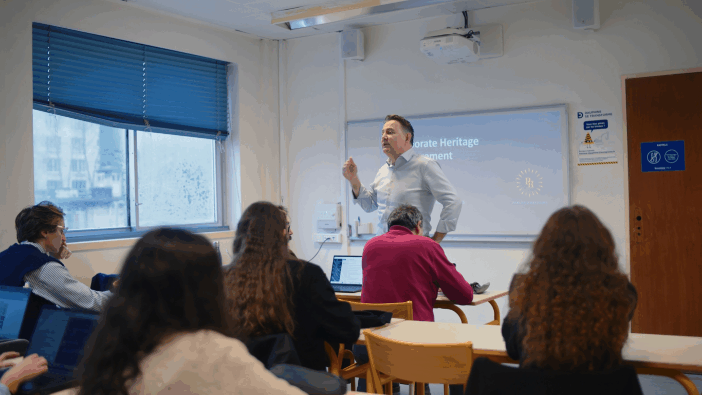 Corporate Heritage Managament intervention de Pierre Volle