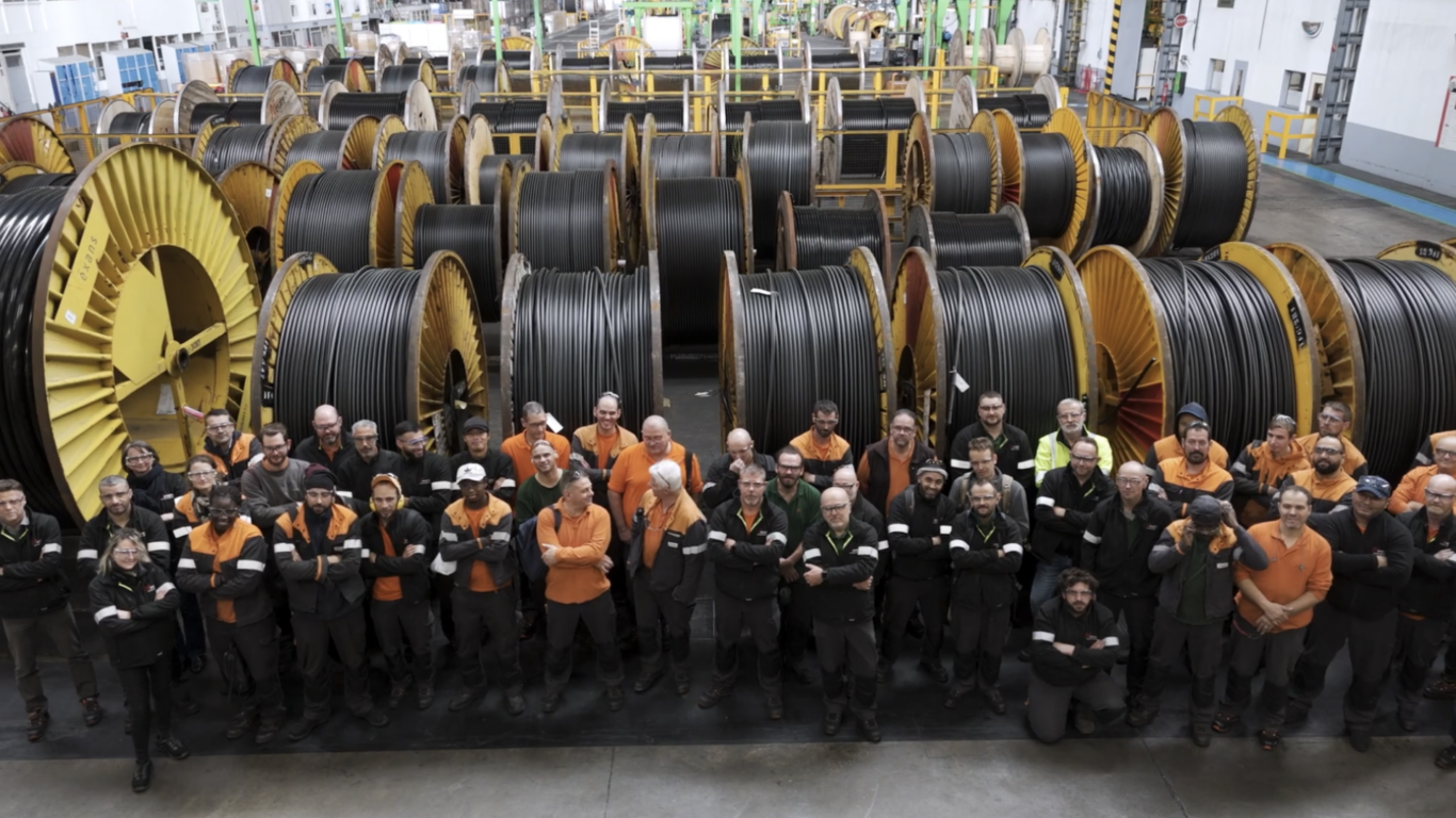 Image équipe Nexans culture d'entreprise