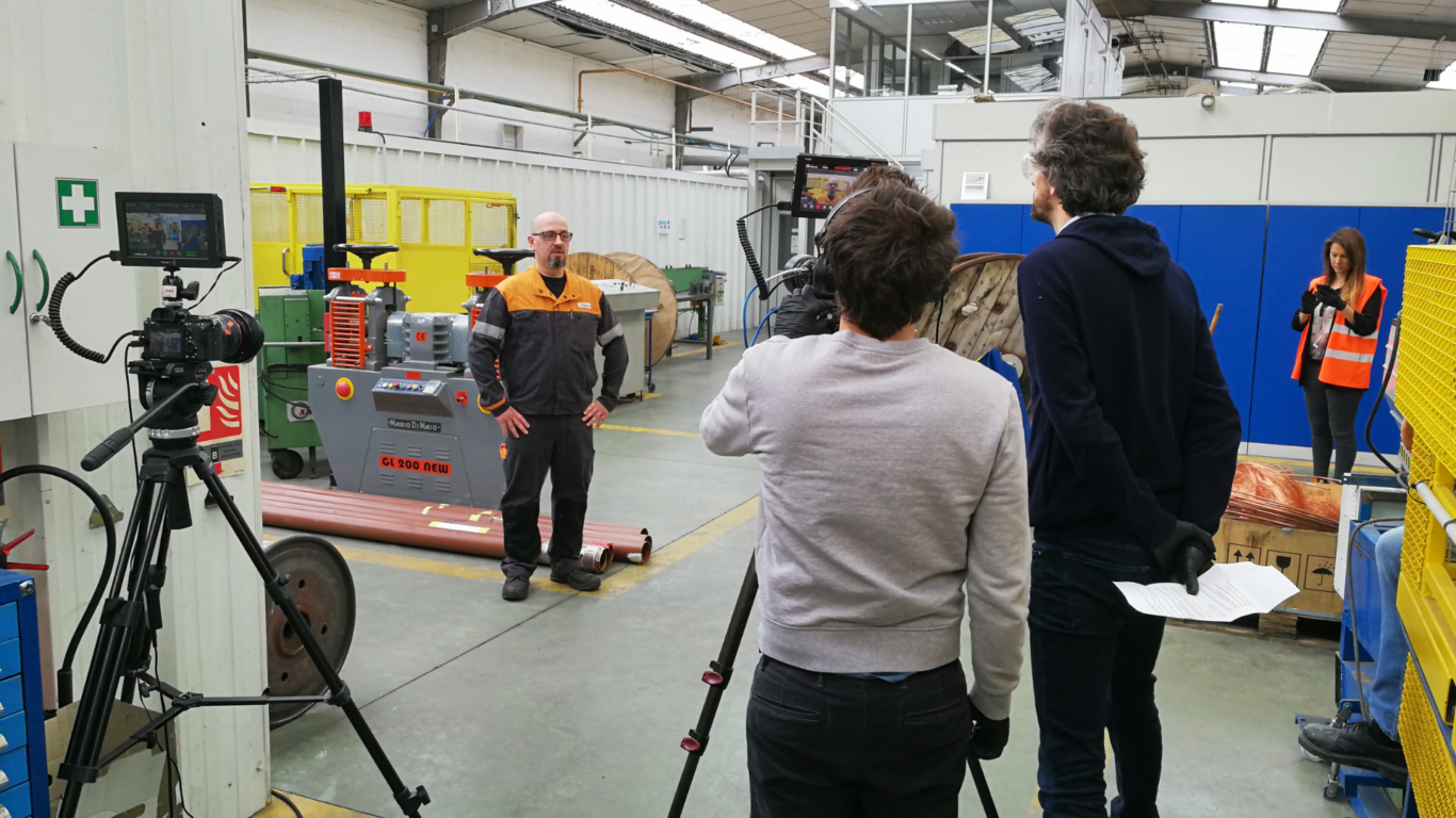 Captation vidéo / tournage film Nexans - Perles d'Histoire